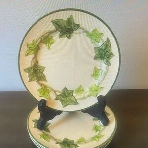 Leafy Green Dinner Plate Set